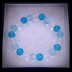 Aruba Blue Crystal Bracelet